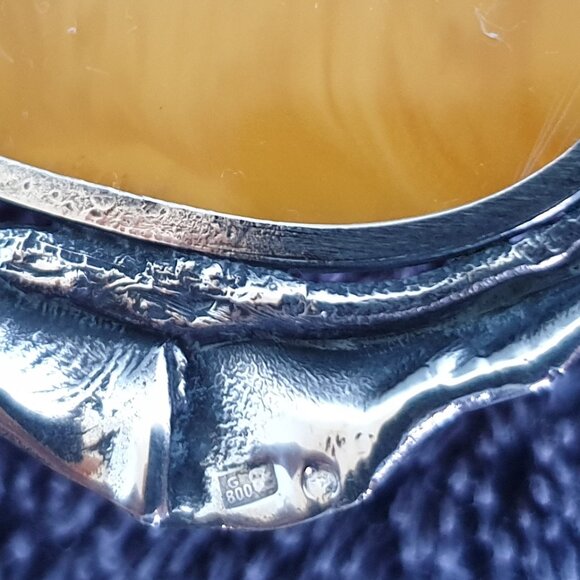 Fabulous Antique Natural Butterscotch Egg Yolk Amber Brooch European Origin - Picture 6 of 11